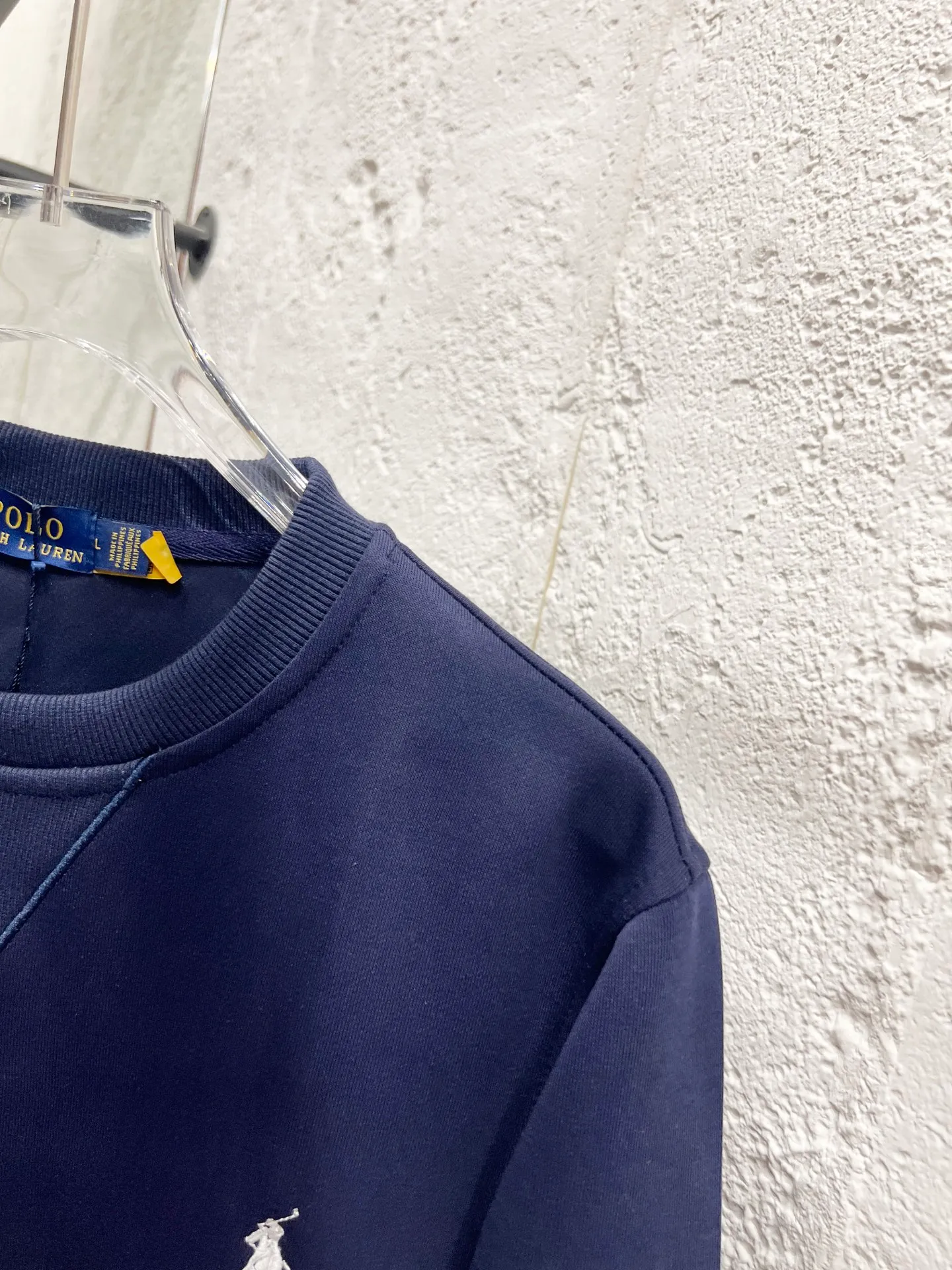 🅿️200 Style number: T53 Ralph Lauren round neck pony logo embroidered sweatshirt, pure cotton fabric Color: navy blue Size: M-105-120 catties L-120-135 catties XL-135-150 catties 2XL-150-165 catties